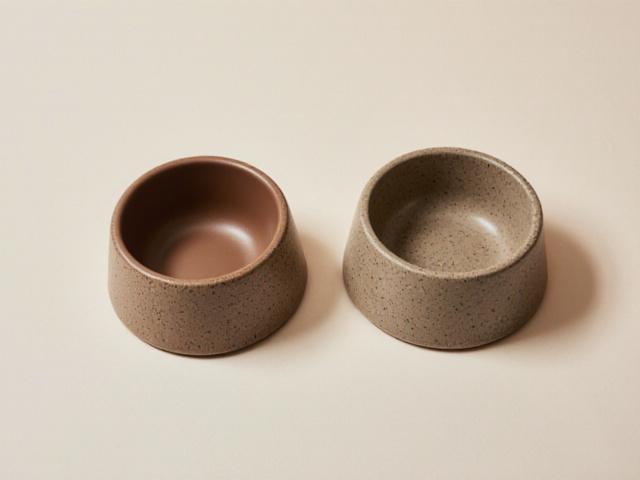 Ceramic pet bowls